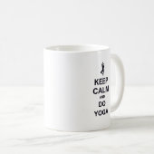 keep Calm and C Yoga Kaffeetasse (VorderseiteRechts)