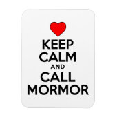 Keep Calm And Call Mormor Swedish Grandmother Magnet (Vertikal)