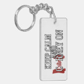 Keep Calm and Carney On Schlüsselanhänger (Vorderseite links)