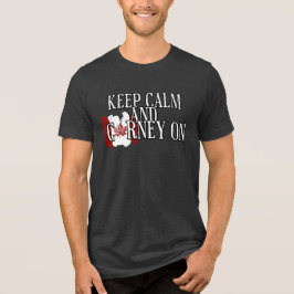Keep Calm and Carney On Tri-Blend Shirt