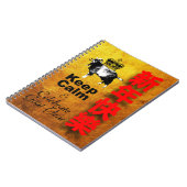 Keep Calm and Celebrate Goat Year 2027 NB2 Notizblock (Linke Seite)