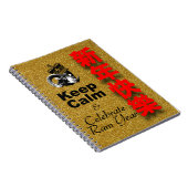 Keep Calm and Celebrate Ram Year 2027 NB3 Notizblock (Rechte Seite)