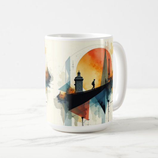 Keep Calm and Drink Coffee Mug Kaffeetasse (VorderseiteRechts)