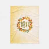 Keep calm and eat fleecedecke (Vorderseite)