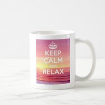 Keep calm and Entspannung Mug