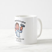 Keep calm and fix the fracture TRAUMATOLOGIST MD Kaffeetasse (VorderseiteRechts)