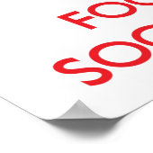 Keep Calm and focus on Social Studies Poster (Ecke)