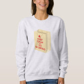 Keep Calm and Go Shopping (bag1) Sweatshirt (Vorderseite)
