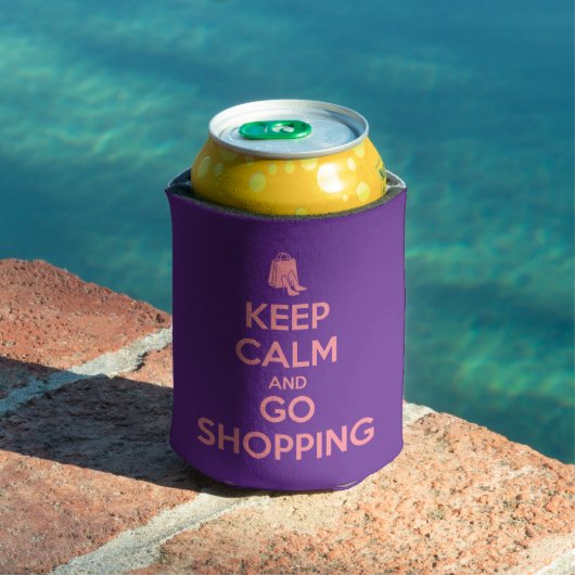 Keep Calm and Go Shopping Dosenkühler (In Situ Pool)
