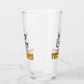 Keep Calm And Go To Tiki Bars Glas (Links)