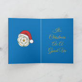 Keep Calm And Have A Reyt Good Christmas Yellow Te Karte (Innenseite)