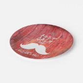 Keep calm and Ho-Ho-ho Pappteller (Schrägansicht)