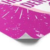Keep Calm And Hug Your Dentist Poster (Ecke)