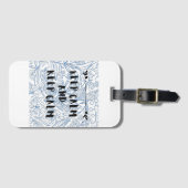 Keep calm and keep calm gepäckanhänger (Vorderseite (Horizontal))