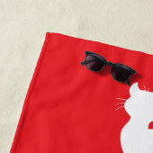 Keep Calm and Love Cats Strandtuch (Beispiel)