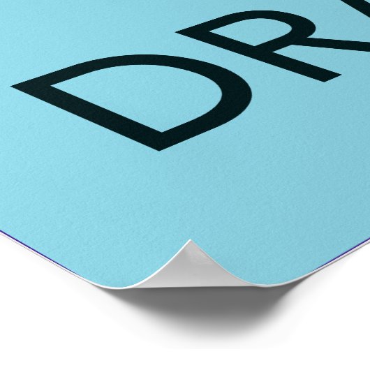 Keep Calm and Love Dragons fine art poster (Ecke)