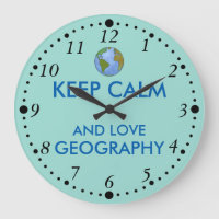 Keep Calm and Love Geography Customizable