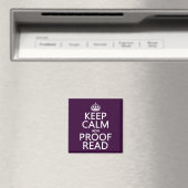Keep Calm 'and' Profread (DNA) Magnet (In Situ (Geschirrspüler))