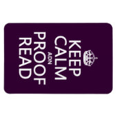 Keep Calm 'and' Profread (DNA) Magnet (Horizontal)
