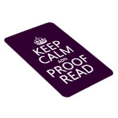 Keep Calm 'and' Profread (DNA) Magnet (Rechte Seite)