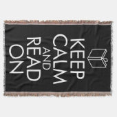 KEEP CALM AND READ ON DECKE (Vorderseite)