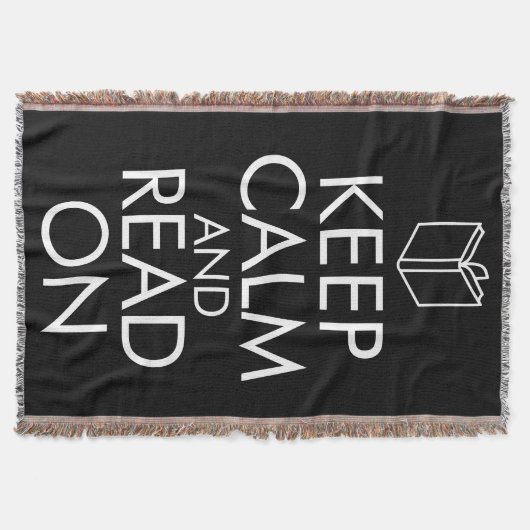 KEEP CALM AND READ ON DECKE (Vorderseite)