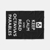 Keep Calm And Read Parables Fleecedecke (Vorderseite (Horizontal))