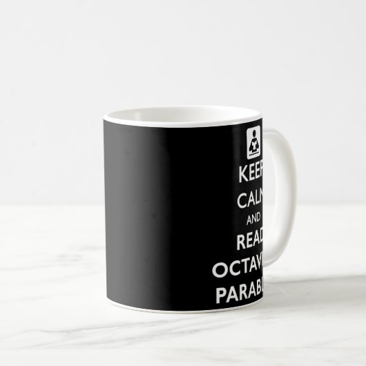 Keep Calm And Read Parables  Kaffeetasse (VorderseiteRechts)