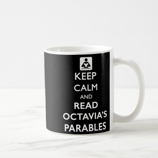 Keep Calm And Read Parables  Kaffeetasse (Rechts)