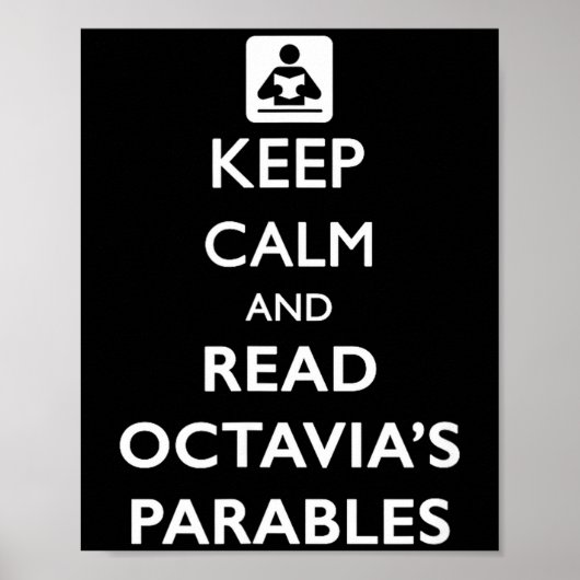 Keep Calm And Read Parables Poster (Vorne)