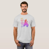 Keep Calm and Ride On Dirt Bike T-Shirt (Vorne ganz)