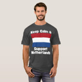 Keep Calm and Support Netherlands boy T-Shirt (Vorne ganz)
