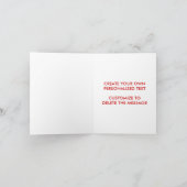 Keep Calm and Thank You Dankeskarte (Innenseite)