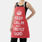 Keep Calm and Trust God Schürze (InSitu)