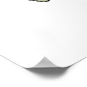 Keep Calm and Work From Home Poster (Ecke)