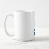 Keep Calm because a Child is Born Kaffeetasse (Links)