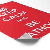 Keep Calm - Catholic Poster (Ecke)