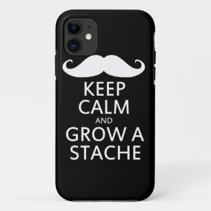Keep Calm & Grow A Stache Case-Mate iPhone Hülle