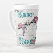 Keep Calm Have Faith Milchtasse (Linke Ecke)