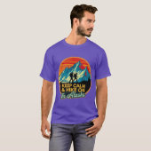 Keep Calm Hike On In Alaska 1 T-Shirt (Vorne ganz)