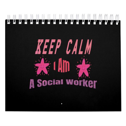 Keep Calm I’m A Social Worker Kalender (Titelbild)
