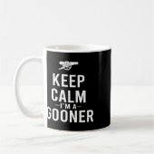Keep Calm I'm A Gooner Jersey Kaffeetasse (Links)
