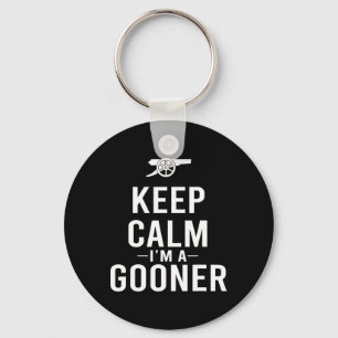 Keep Calm I'm A Gooner Jersey Schlüsselanhänger
