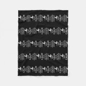 Keep calm I'm a Physical Therapist Assistant  Fleecedecke (Vorderseite)