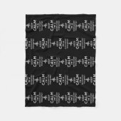 Keep Calm I'm a Respiratory Therapist  Fleecedecke (Vorderseite)