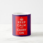 Keep Calm Kaffeetasse (Mittel)