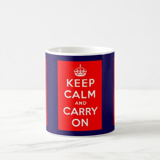 Keep Calm Kaffeetasse (Mittel)