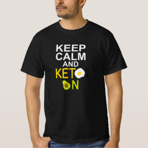 Keep Calm Keto Diet T-Shirt