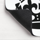 Keep Calm Kronen Vorlage Mousepad (Ecke)