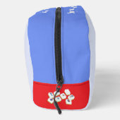 Keep Calm Mahjong Union Jack Brit Flag Tile Bag Waschbeutel (Rechts)